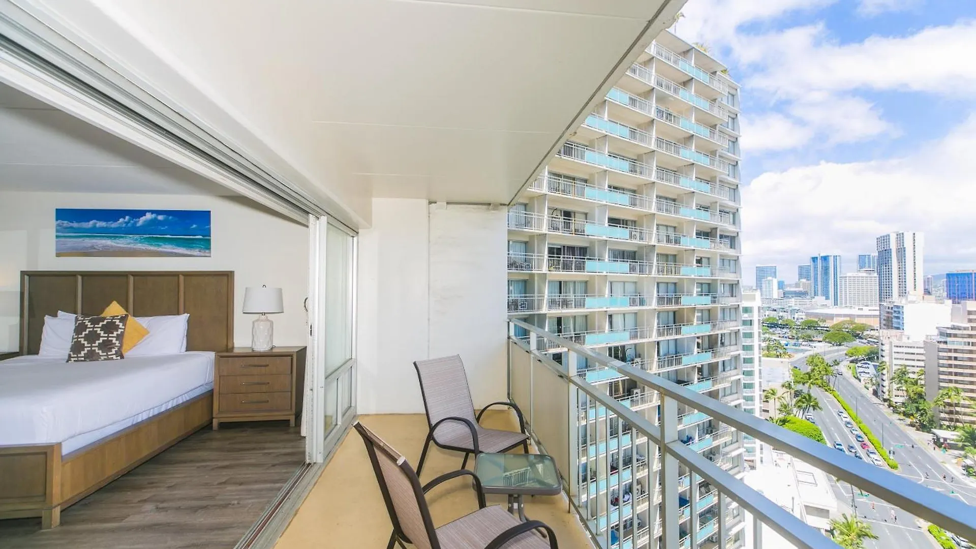 Apartament Ilikai Tower 1717 City View 1BR Honolulu